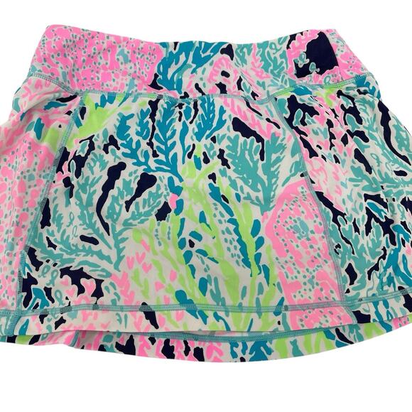 Lilly Pulitzer Luxletic Josephine Skort Let’s Cha Cha Size Small - Picture 4 of 9